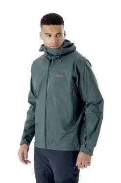 Rab Downpour Plus 2.0 Jacket Pine -Vinterklær Salg 2023 QWG 78 PI 3 1da5aeabac