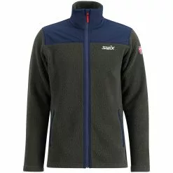 Swix Blizzard Midlayer Jacket M Dark Olive