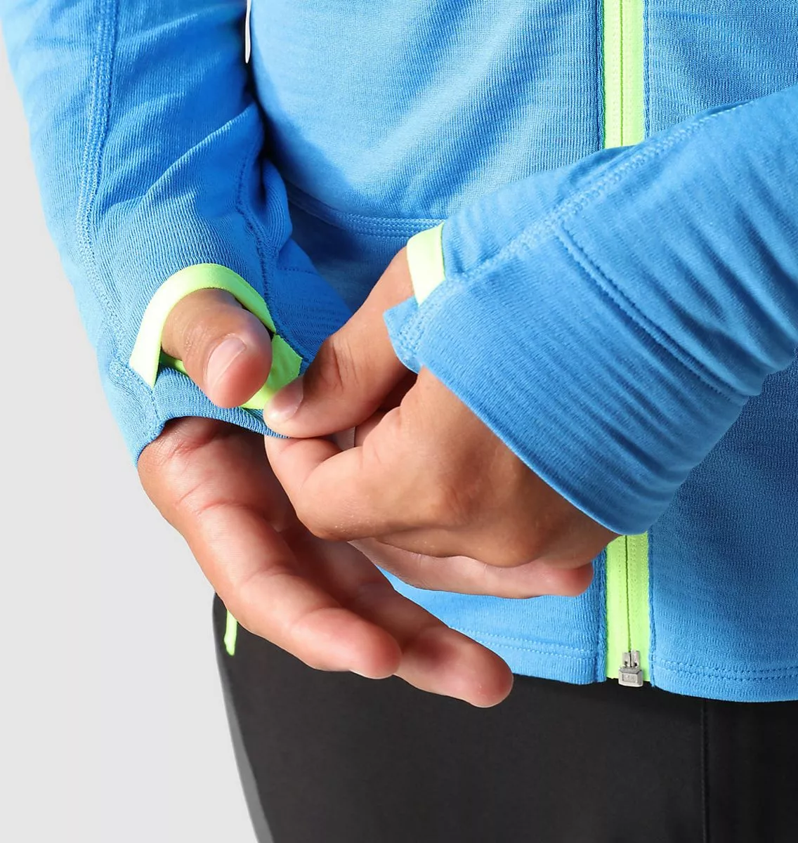 The North Face M Bolt Polartec Jacket Super Sonic Blue/Tnfblack 12 The North Face M Bolt Polartec Jacket Super Sonic Blue/Tnfblack - Bilde 10