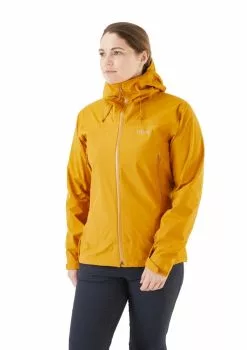 Rab Arc Eco Jacket Wmns Dark Butternut -Vinterklær Salg 2023 Womens Arc Eco Jacket DarkButternut QWH 08 Dbn 03 on model 4582216c9a