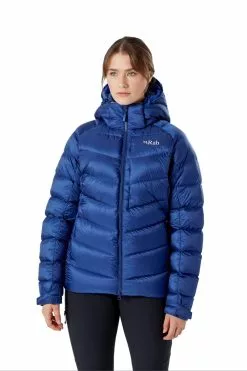 Rab Axion Pro Jacket Wmns Blueprint -Vinterklær Salg 2023 Womens Axion Pro Jacket Blueprint QDE 65 BP on model 372c32bb66