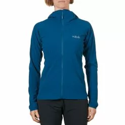 Rab Borealis Jacket Woman`s Ink -Vinterklær Salg 2023 Womens Borealis Jacket Ink QWS 39 IK Model Front b21487821d