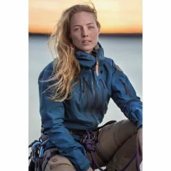 Fjällräven Keb Eco-Shell Jacket Women's Dark Navy -Vinterklær Salg 2023 fjallraven keb eco shell jacket womens4 7017415d49
