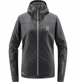Haglöfs L.I.M Hybrid Softshell Jacket Women Magnetite/Concrete