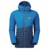 Mountain Equipment Particle Hooded Wmns Jacket Majolica Blue/Mykonos Blue -Vinterklær Salg 2023 particle wmns blue decfc40665